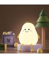 MOCHI Pære Natlampe til Børn - Silikone, RGB + Varm Hvid