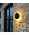 Dome 18W rund LED væglampe - IP65, CCT, hvid