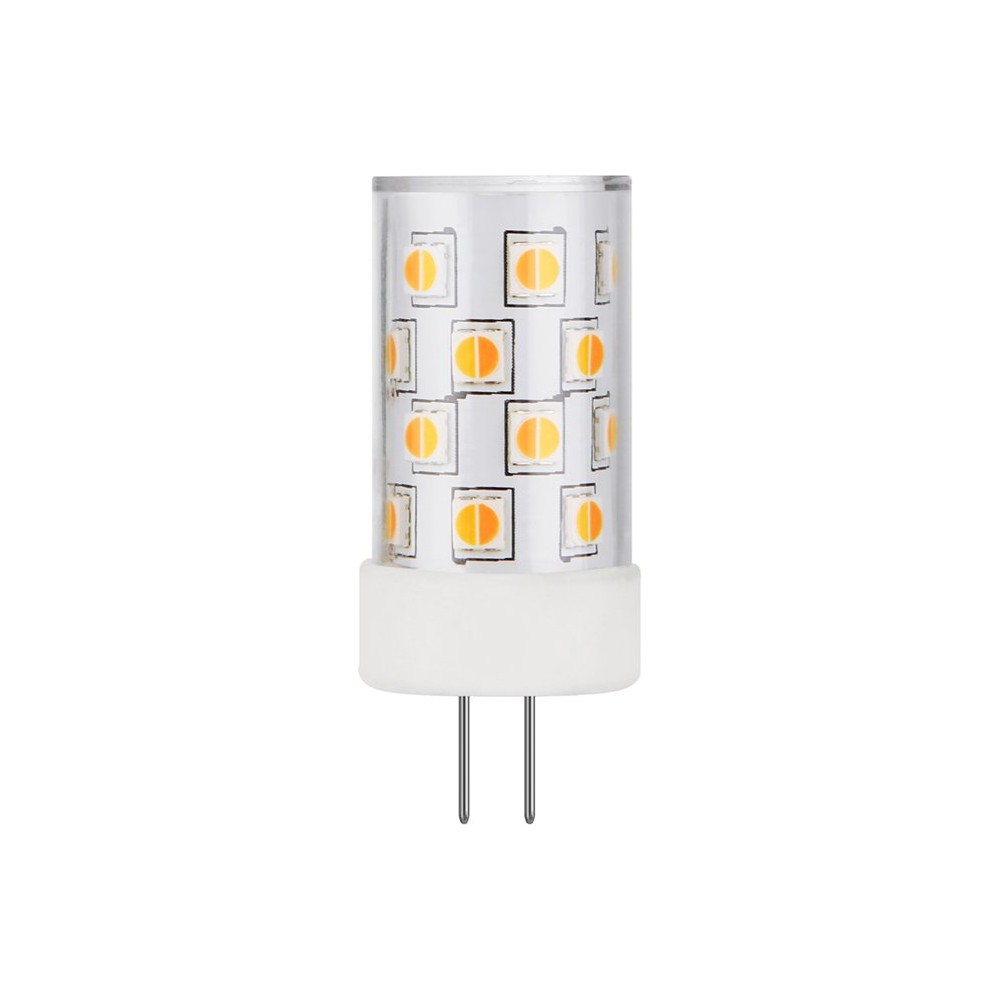 G4 3W DimToWarm LED pære, 12V - 210lm, dæmpbar, 2200K-3000K, klar glas - Dæmpbar : Dæmpbar, Kulør : Dæmp til varm