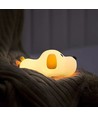MOCHI hundehvalp natlampe - Silikone, 2 i 1, varm hvid/neutral hvid, touch dæmpbar