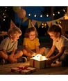 MOCHI hundehvalp natlampe - Silikone, 2 i 1, varm hvid/neutral hvid, touch dæmpbar