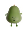 MOCHI Avocado natlampe - Silikone, touch dæmpbar, IP20 indendørs