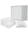 6 stk. Troldtekt panel + ramme - 60x60, dæmpbar driver