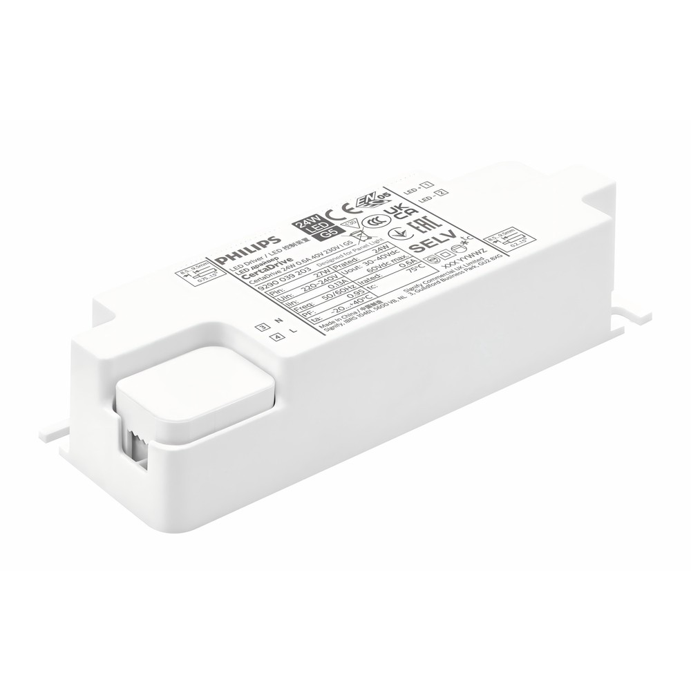 Philips 24W / 600mA LED driver - 30V-40V, flicker fri