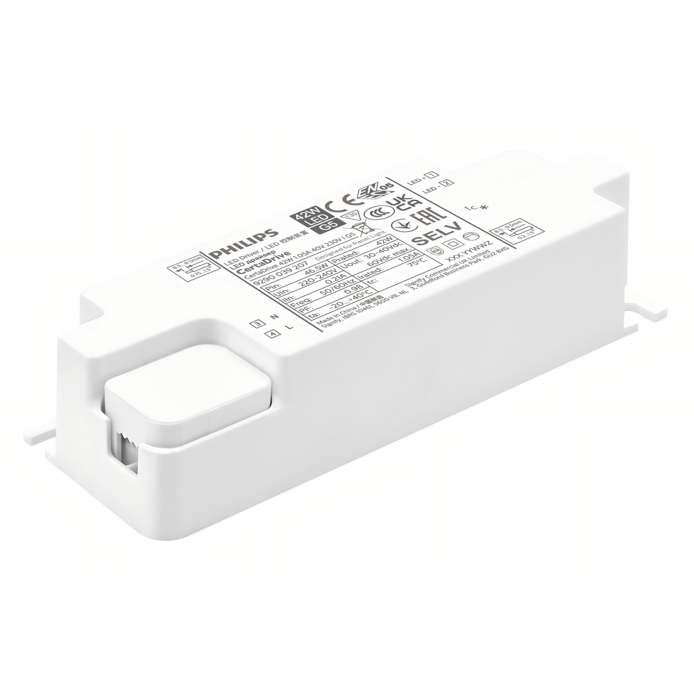 Philips 42W / 1050mA LED driver - 30V-40V, flicker fri Philips 42W / 1050mA LED driver - 30V-40V, flicker fri