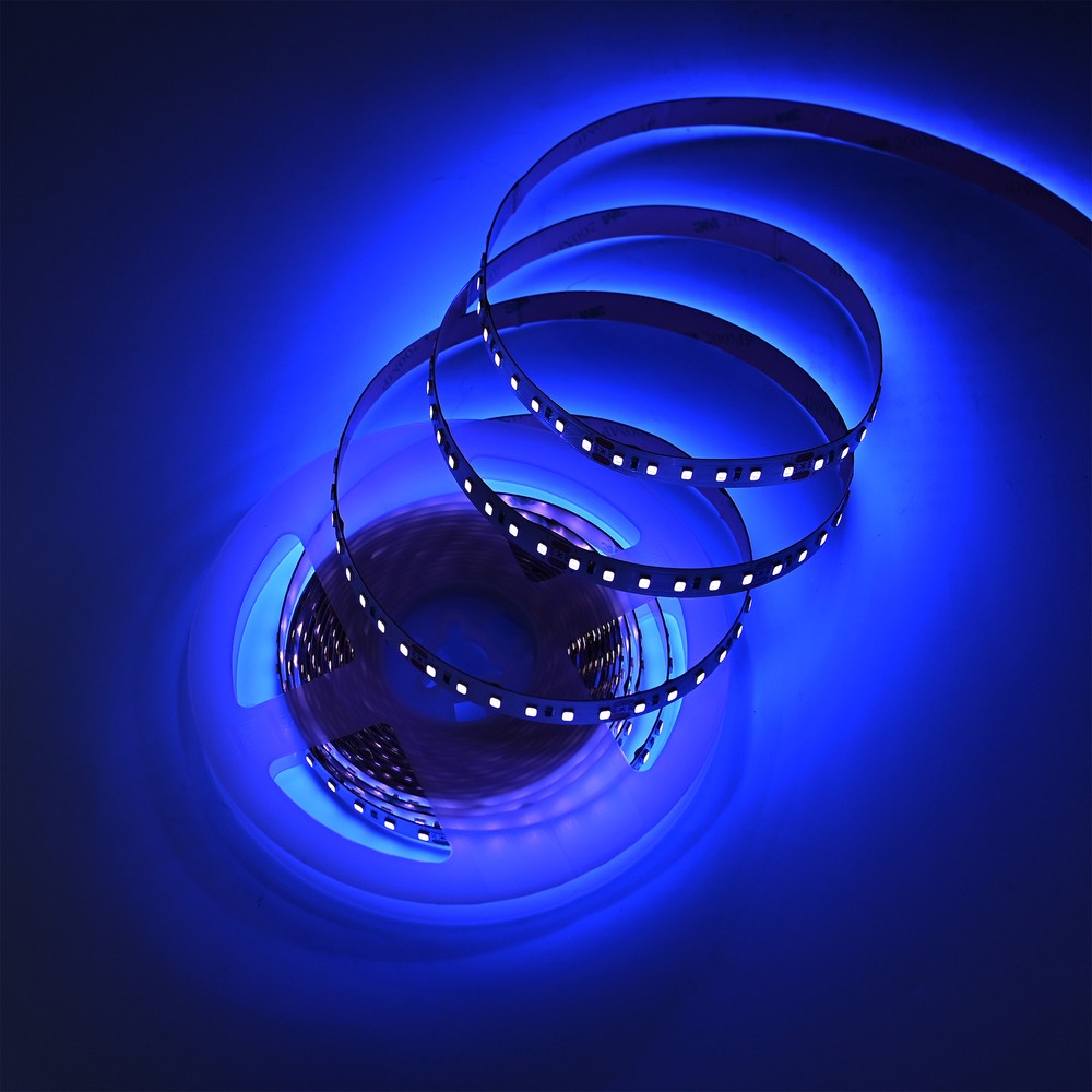 5m 10W/m UV 400 nm LED strip - 24V DC, IP20, 120 LED pr. meter 5m 10W/m UV 400 nm LED strip - 24V DC, IP20, 120 LED pr. meter