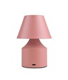Opladelig LED bordlampe - Rosa, touch dæmpbar, 3i1, IP20 indendørs