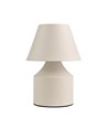 Opladelig LED bordlampe - Creme, touch dæmpbar, 3i1, IP20 indendørs