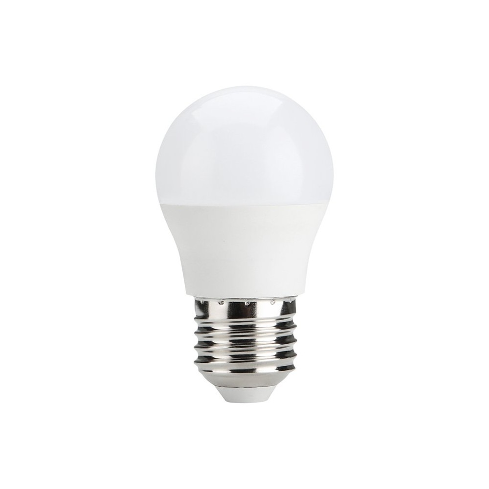 E27 5W dæmpbar LED kronepære - G45, 470lm, opal glas, 2700K - Dæmpbar : Dæmpbar, Kulør : Varm E27 5W dæmpbar LED kronepære - G45, 470lm, opal glas, 2700K - Dæmpbar : Dæmpbar, Kulør : Varm