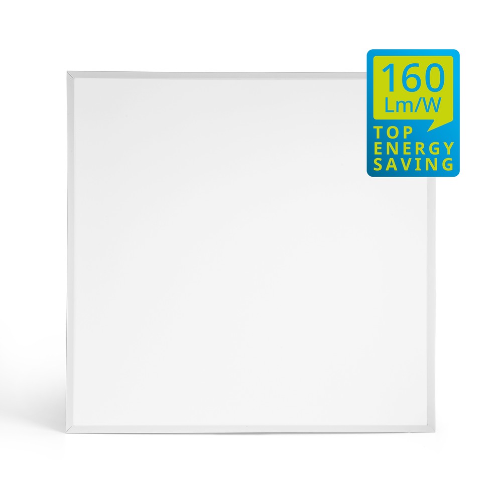 36W LED indbygningspanel - CCT, 3000K/4000K/6000K, hvid kant - Kulør : Neutral