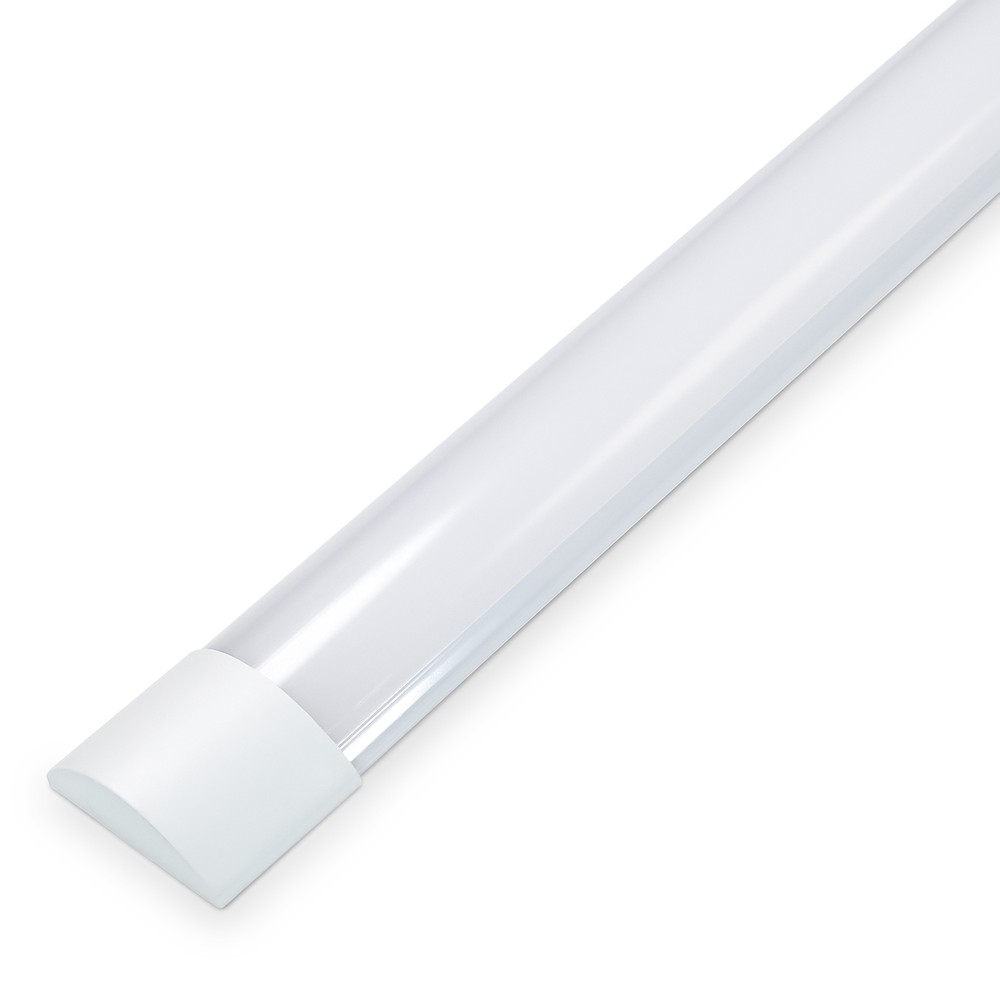 150cm 50W komplet LED armatur - 3 års garanti, 120 lm/w - Dæmpbar : Ikke dæmpbar, Kulør : Neutral