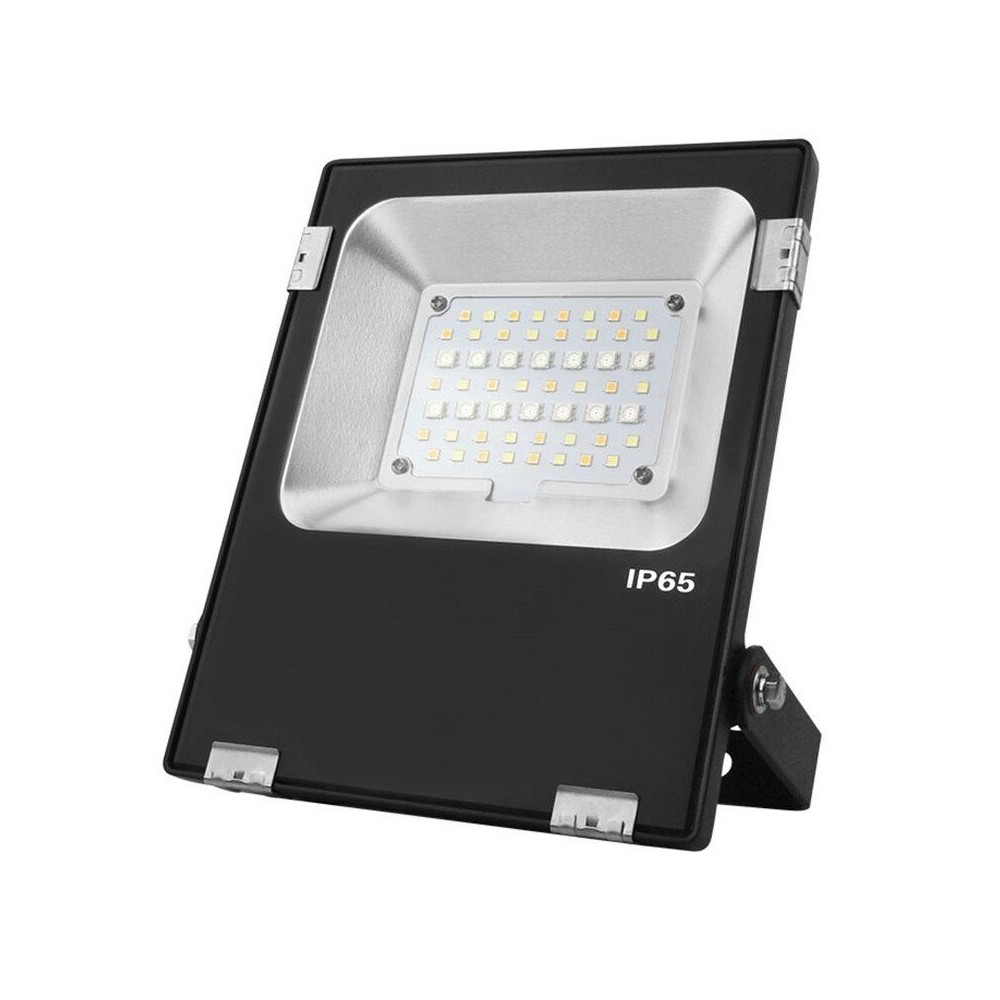 Outlet: Miâ¢Light 20W LED Projektør RGB+CCT 1800Lm 2700k-6500k