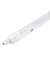 120cm HICRI PRO armatur 36W - Gennemfortrådet, RA93, 120lm/W, IP65