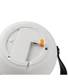 Opladelig RGB LED bordlampe Ø13cm - Hvid, inkl. fjernbetjening, IP54 udendørs