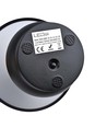Opladelig LED bordlampe - Sort, Ø16cm, 21,5cm høj, touch dæmpbar, 3i1, IP20 indendørs