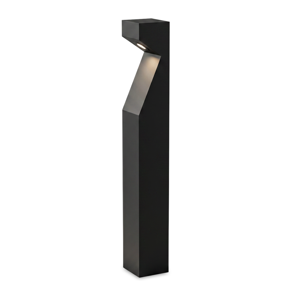 Sort Z havelampe - 10W, 80 cm, IP65 udendørs, inkl. lyskilde - Kulør : Varm