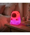 MOCHI Kapivar Natlampe - Silikone, Farveskift + varm hvid