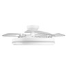 60W LED loftslampe med blæser - CCT, hvid, inkl. fjernbetjening