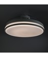 60W LED loftslampe med blæser - CCT, hvid, inkl. fjernbetjening