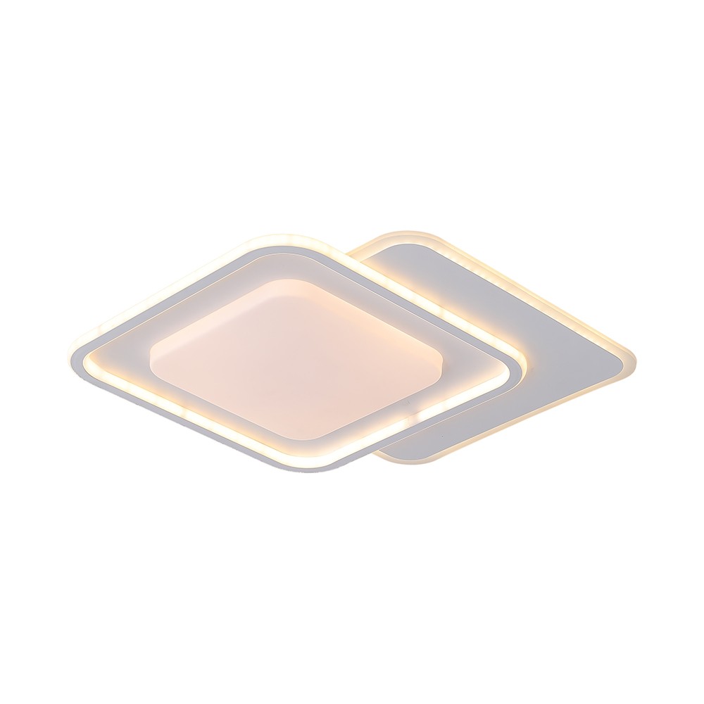 V-Tac 60W LED loftslampe - CCT 3-i-1, dæmpbar, hvid, inkl. fjernbetjening - Kulør : 3-i-1