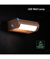 V-Tac 10W LED væglampe - IP65, Corten hus, Cree chip, 3000K, 6 års garanti