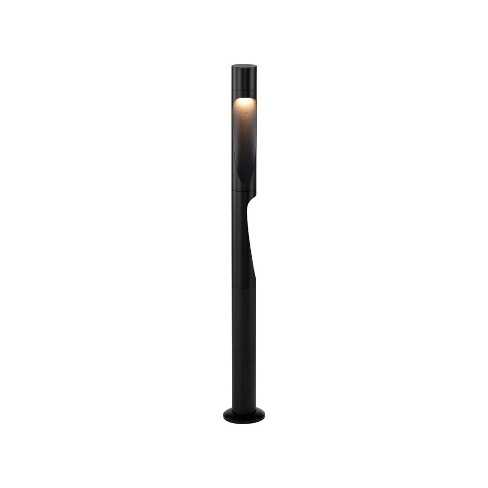 V-Tac 11W LED havelampe - Sort, IP65, 3000K, Cree chip, 6 års garanti - Kulør : Varm