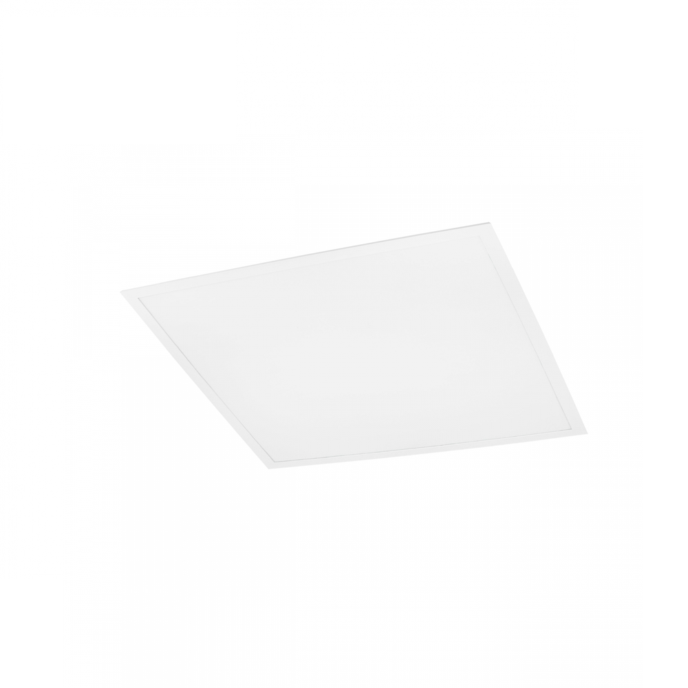 60x60 bagbelyst LED panel, 40W - 115lm/W, 5 års garanti, hvid kant - Dæmpbar : Ikke dæmpbar, Kulør : Varm