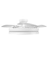 Loftslampe m. skjult ventilator - RA90, CCT, 60W, hvid