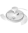 Loftslampe m. skjult ventilator - RA90, CCT, 60W, hvid