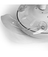 Loftslampe m. skjult ventilator - RA90, CCT, 60W, hvid