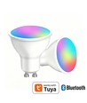 4x GU10 5W Smart Home LED pære - Bluetooth, virker med Google Home, Alexa og smartphones