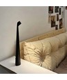 Genopladelig LED bordlampe - Sort, inde/ude, 3-trins dæmpbar, IP44, 40 cm
