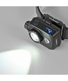 LED pandelampe - bevægelsessensor + zoom, 2000mAh, genopladelig, IP65