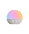 Wake-up Light Vækkeur, Solopgangseffekt - Bluetooth 5.3 højttaler, Sovelyde, Dæmpbar