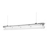 150cm Limea T8 LED armatur, gennemfortrådet - Til 1x150cm LED rør, IP65 vandtæt