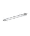 60cm Limea T8 LED armatur, gennemfortrådet - Til 1x 60cm LED rør, IP65 vandæt