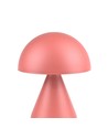Opladelig LED bordlampe - Pink, Ø15cm, 22cm høj, touch dæmpbar, 3i1, IP20 indendørs