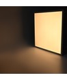 60x60 LED panel 36W + DALI driver - Højde:28mm, UGR19, RA93, dæmpbar via DALI, hvid kant