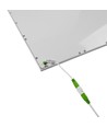 60x60 LED panel 36W DALI dæmpbar - Højde:10mm, 116lm/w, UGR19, RA92, hvid kant