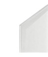 60x60 LED panel 36W Triac dæmpbar - Højde:10mm, 116lm/w, UGR19, RA92, hvid kant