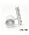 30W 3-faset Dæmpbar RA90 skinnespot - 170lm/w, Hvid, CASAMBI