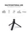 11-17cm Tripod stativ til lys, fotografi justerbar top