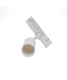 10-14W 3-faset CCT Triac skinnespot - RA93, Justerbar CCT & Watt, Hvid