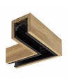System Shift L-samler til Wood Slim - Vandret, sort