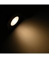 7W RA96 CCT + DimToWarm indbygningsspot til isolering - Dæmpbar, Hul: Ø6,8 cm, Mål: Ø,3 cm, sort