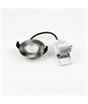 7W Ø8,3cm DimToWarm+CCT indbygningsspot dæmpbar RA96 - Hul: Ø6,8 cm, Mål: Ø8,3 cm, Børstet stål