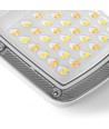 30W LED projektør med sensor - CCT, IP65, PIR bevægelsessensor, sort kabinet