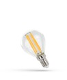 E14 5,5W LED pære - G45, kultråd