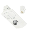 Lampeholder til 1-faset skinner - Hvid, 1F2W