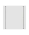 60x60 LED panel, 40W - CCT, indbygningspanel, hvid kant
